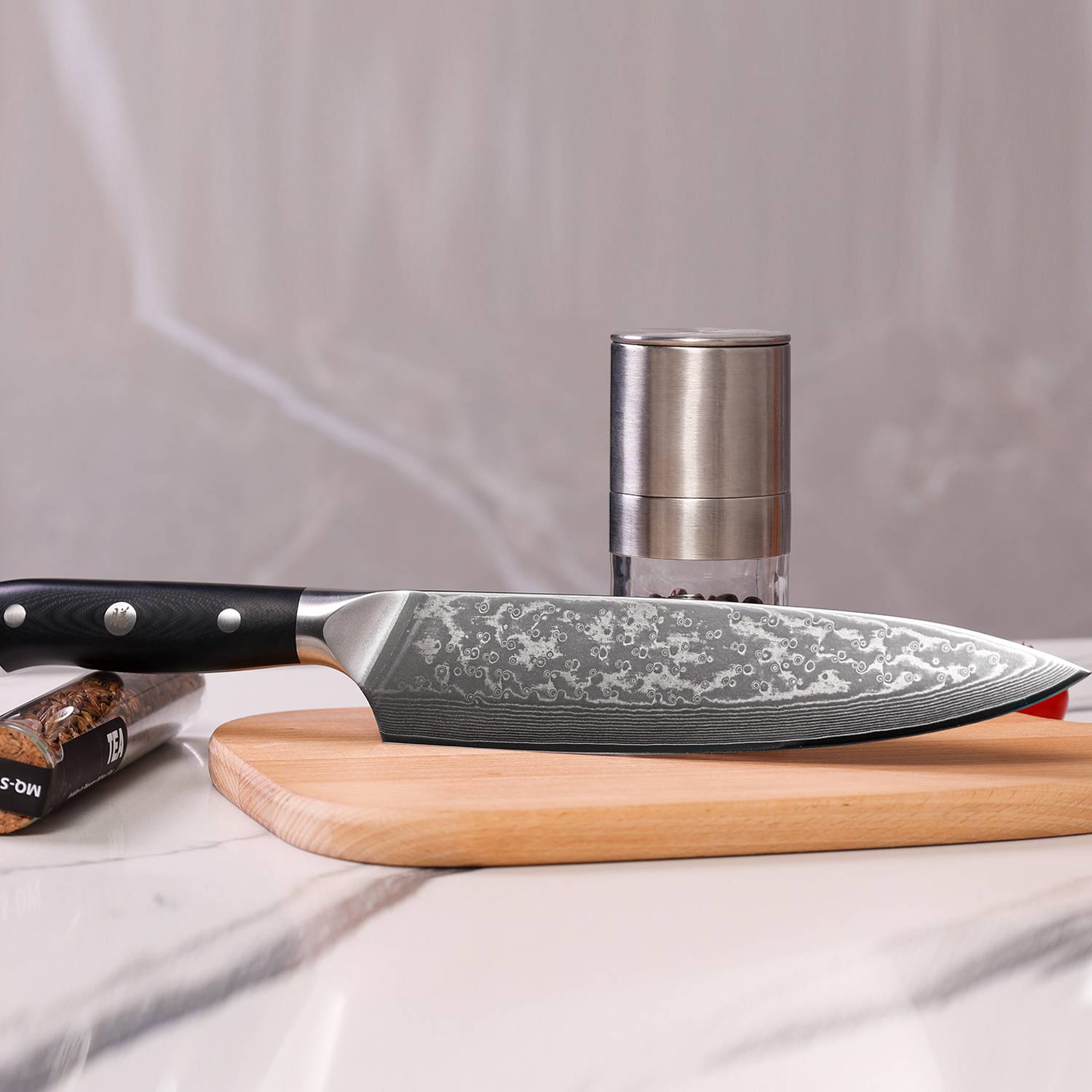 Pro Series Damascus Chef Knife | SHAN ZU Knvies
