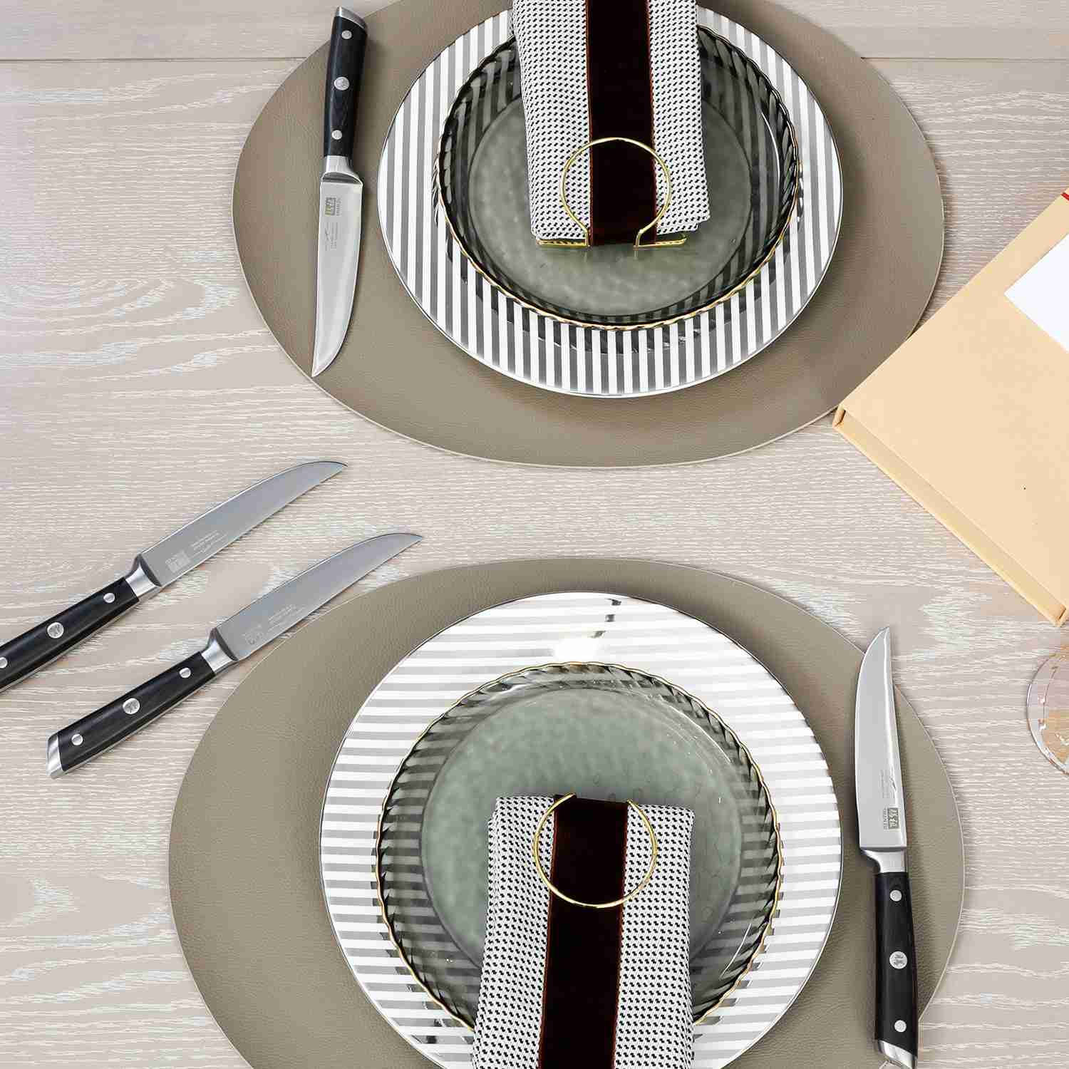German Steel 4-piece Steak Knife Set | SHAN ZU Knives