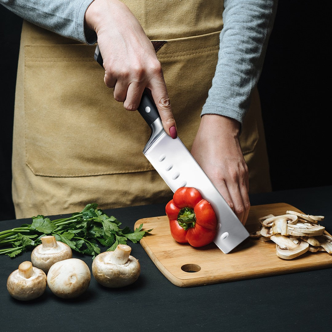German Steel 6.5" Nakiri Knife | SHAN ZU Knives