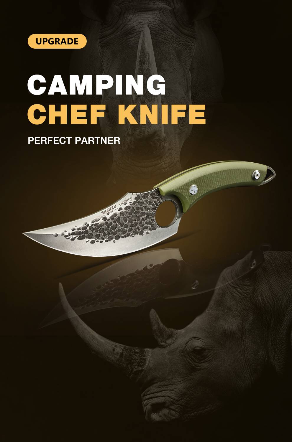 Essential Bushcraft Campfire Chef knife