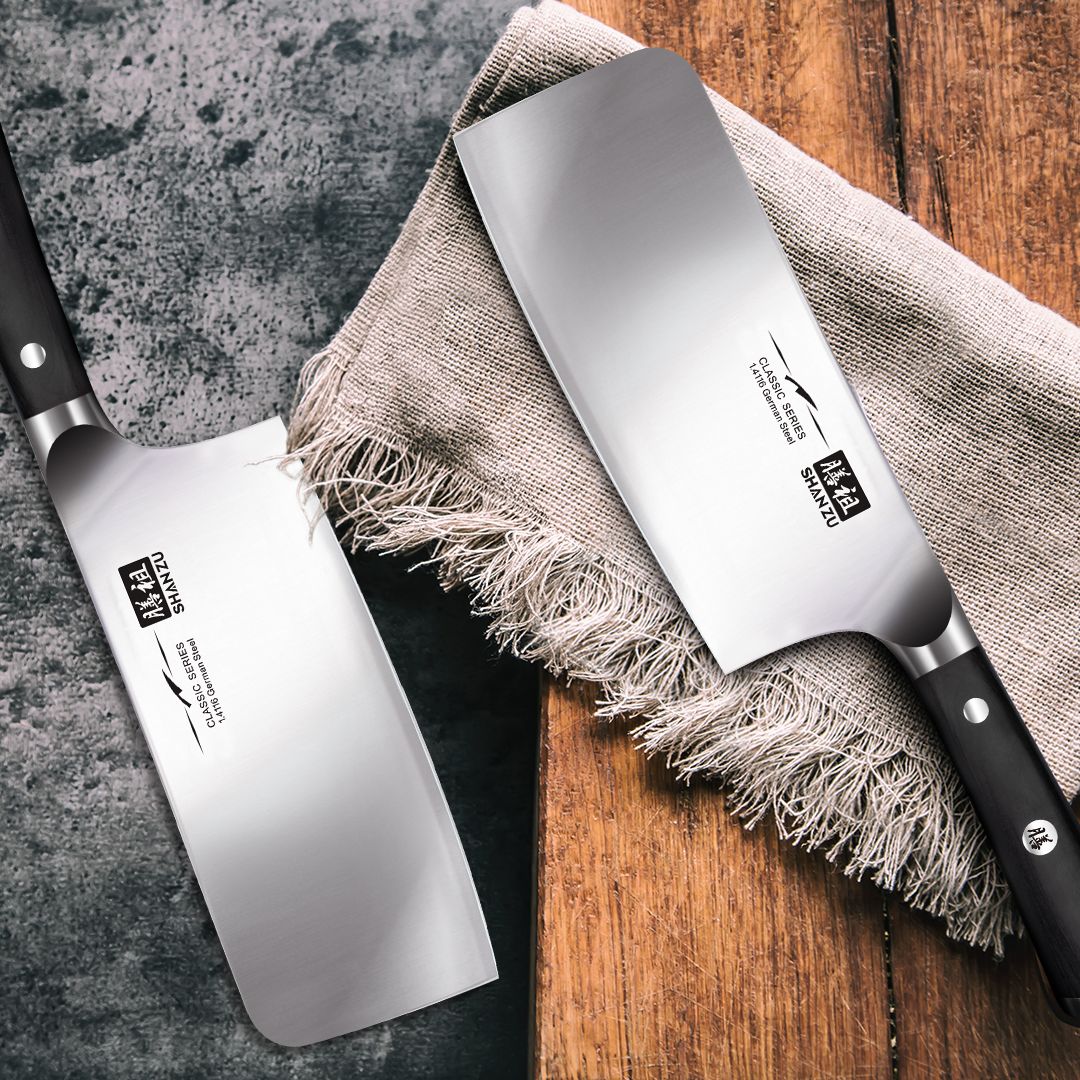 German Steel 7" chopping Knife | SHAN ZU Knives