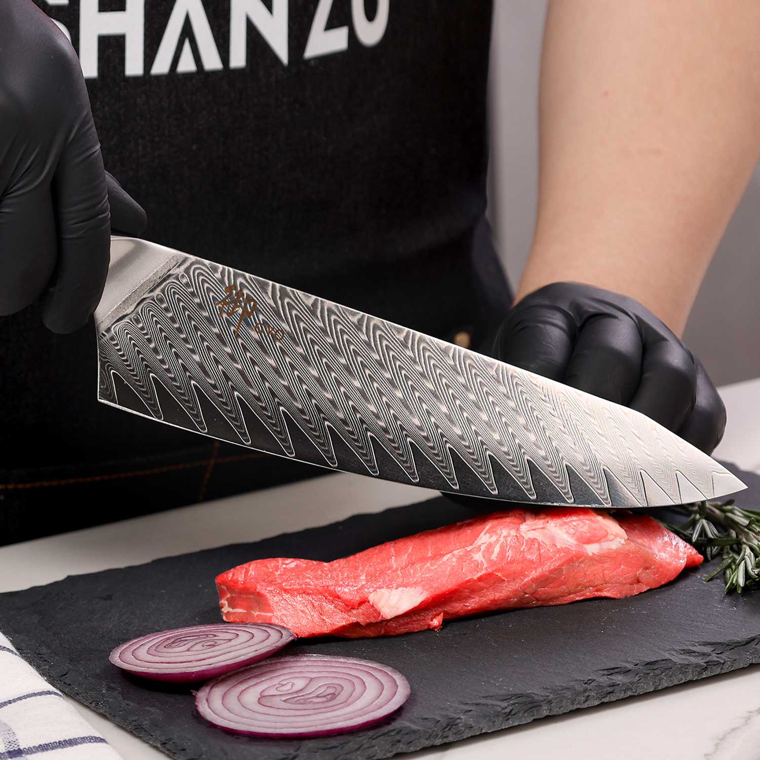 GYO Series Damascus Chef Knife | SHAN ZU Knvies