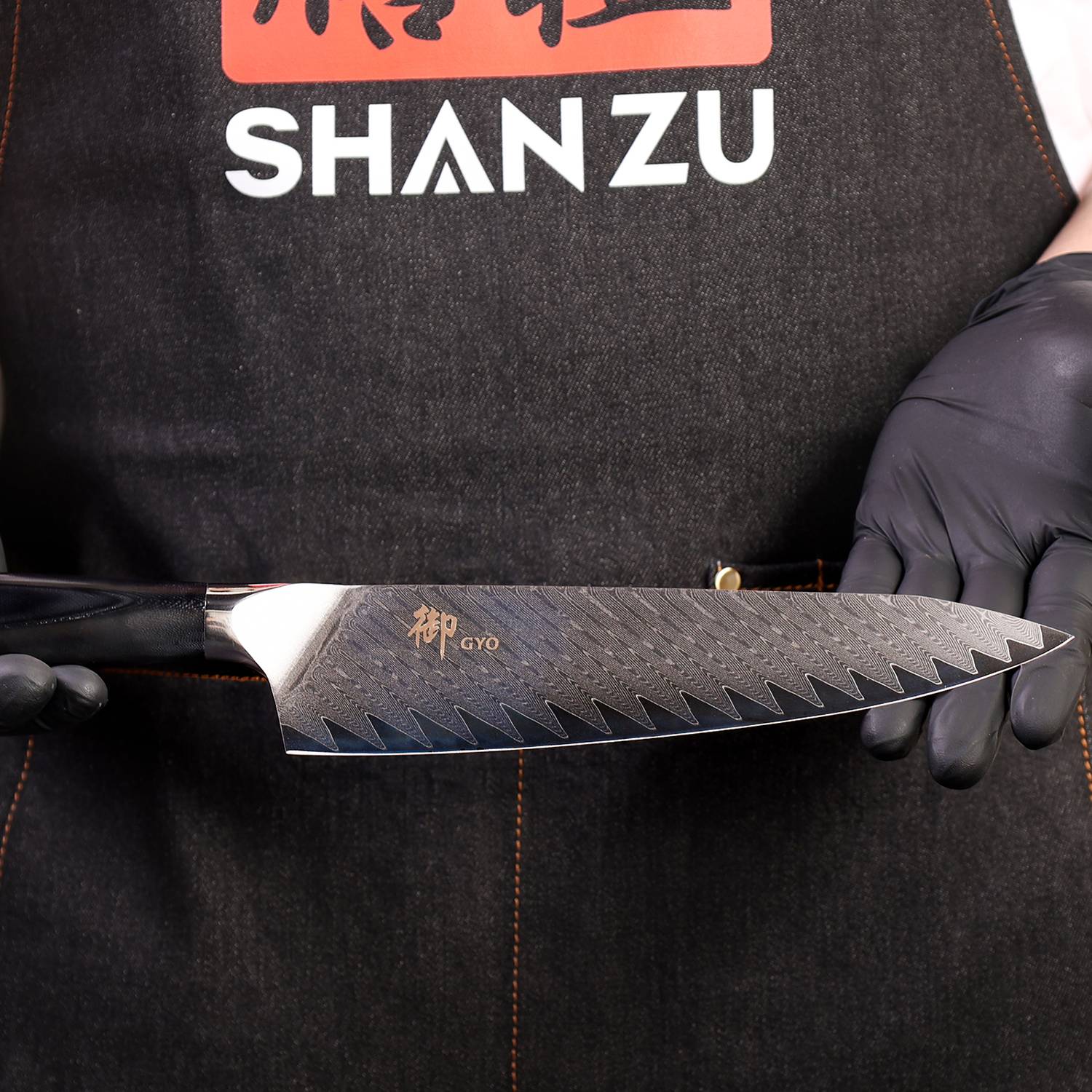 GYO Series 7-PCS Damascus Kinfe Set | SHAN ZU Knives