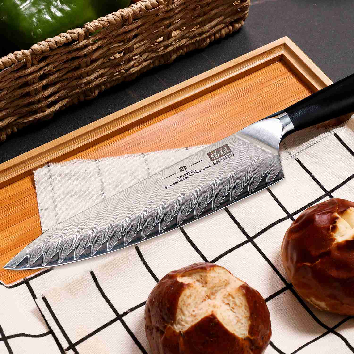 GYO Series Damascus Chef Knife | SHAN ZU Knvies