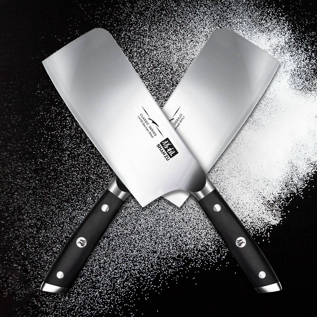 German Steel 7" chopping Knife | SHAN ZU Knives