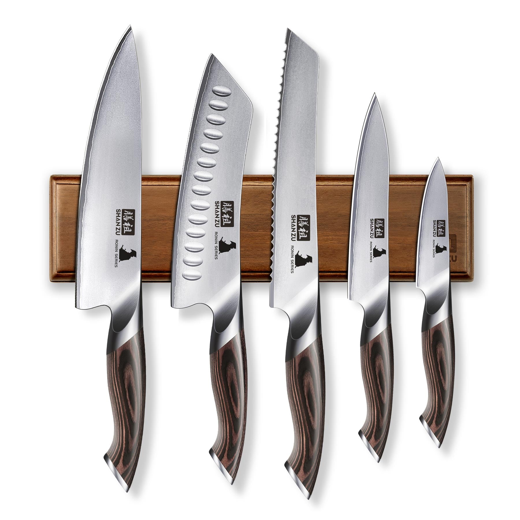 6-PCS Kitchen Knife Set | SHAN ZU Knives | Ronin series