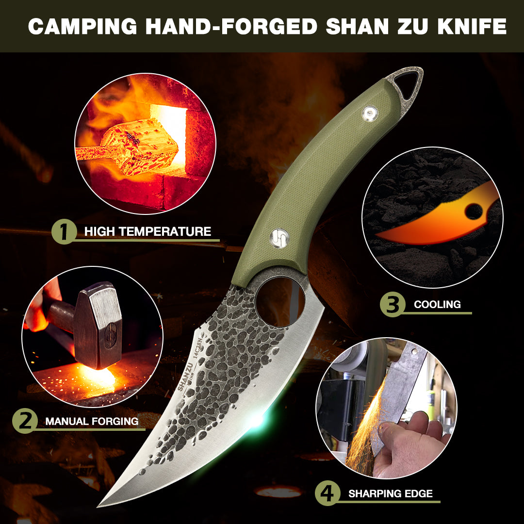 6“ Camping Knife | Rhino Series | SHAN ZU Knives