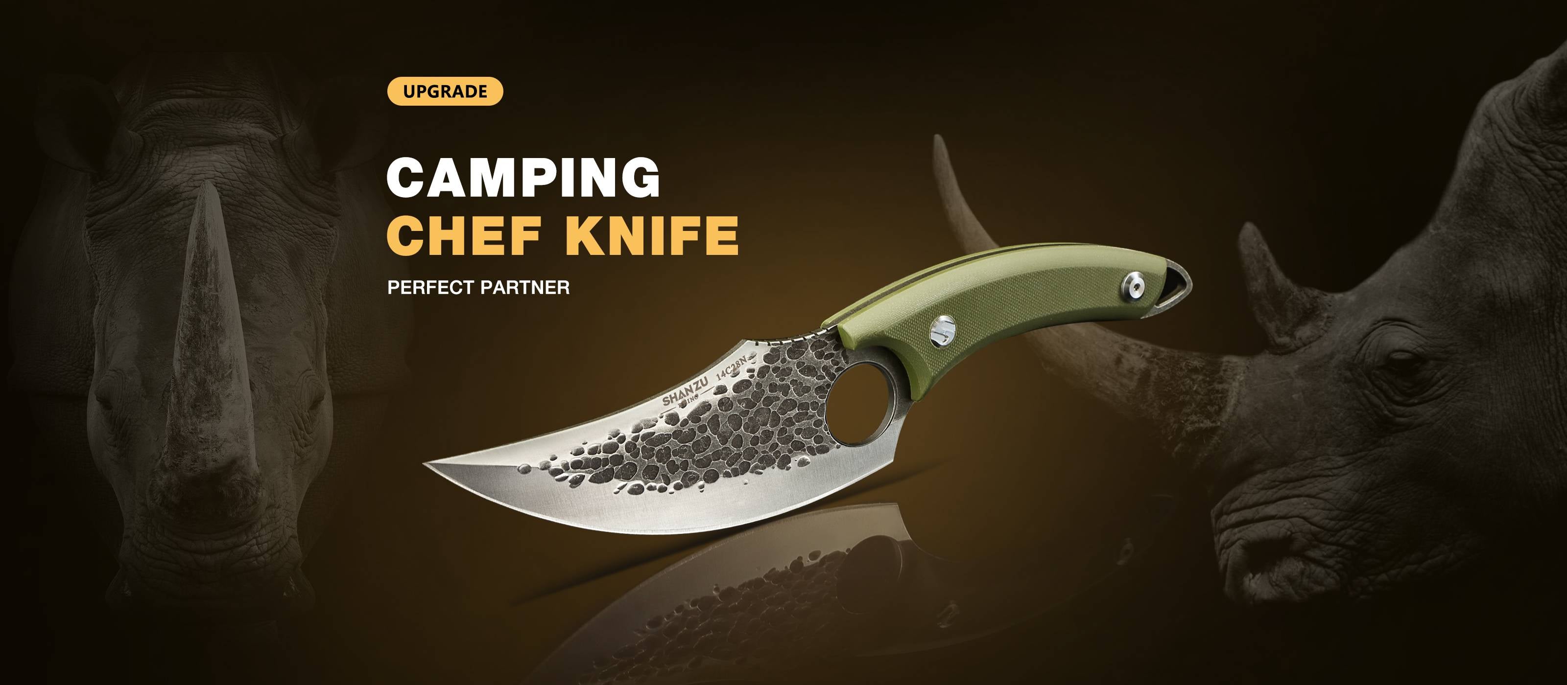 Essential Bushcraft Campfire Chef knife