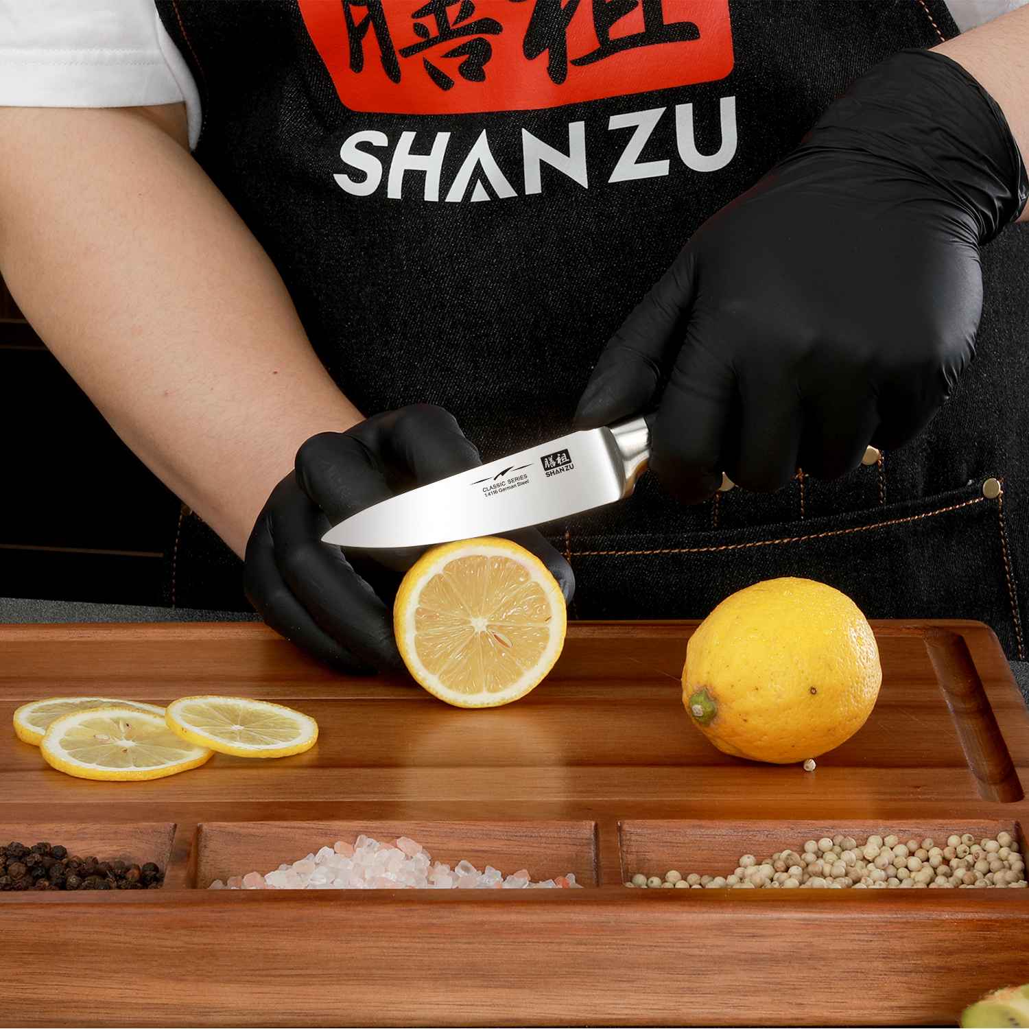 German Steel 3.75" Paring Knife | SHAN ZU Knives